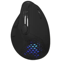 Мышь беспроводная + проводная Delux M618XSD черный