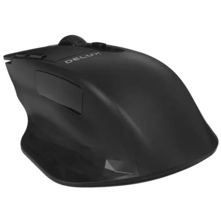 Мышь беспроводная/проводная Delux M912DB черный