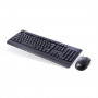 Клавиатура + мышь проводная Delux DLD-6075 черный
