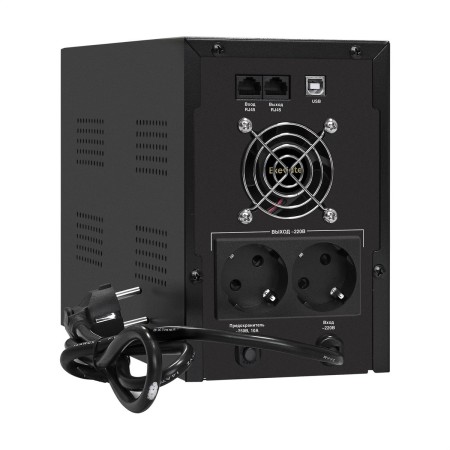 ИБП ExeGate SpecialPro Smart LLB-2200.LCD.AVR.2SH.RJ.USB (EX292635RUS) черный (С АККУМУЛЯТОРОМ)