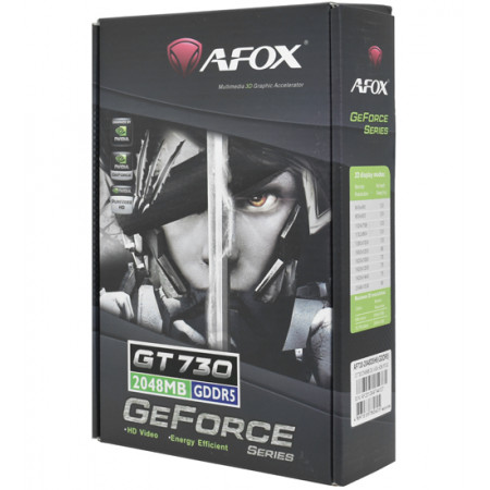 Видеокарта AFOX GeForce GT 730 (AF730-2048D5H5) черный