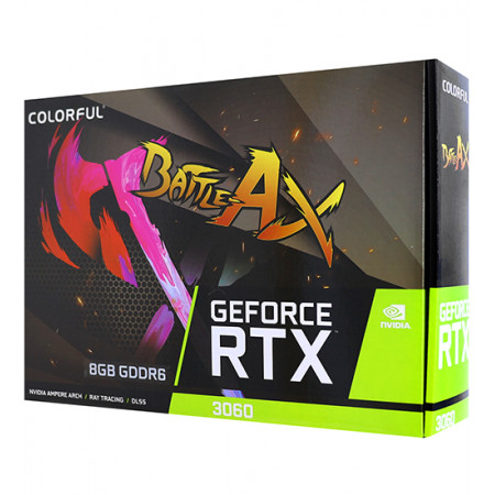 Видеокарта Colorful GeForce RTX 3060 NB DUO (RTX 3060 NB DUO 8GB-V) черный