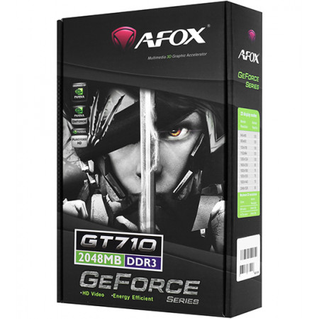 Видеокарта Afox GT 710 (AF710-2048D3L7-V1) черный