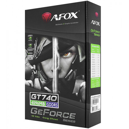 Видеокарта Afox GT740 (AF740-4096D5H3-V3) черный
