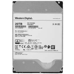 20 ТБ Жесткий диск Western Digital Ultrastar DC HC560 (WUH722020ALE6L4) серый