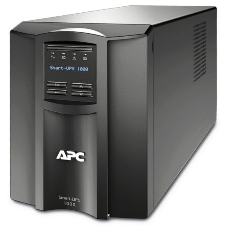 ИБП APC Smart-UPS (SMT1000IC) черный (С АККУМУЛЯТОРОМ)