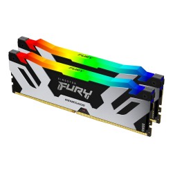 Оперативная память Kingston FURY Renegade Silver RGB (KF560C32RSAK2-96) 96 ГБ серый