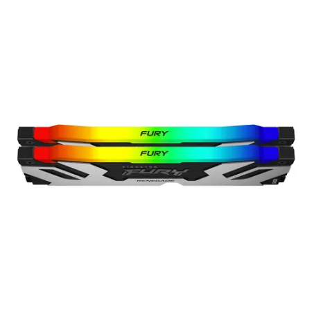 Оперативная память Kingston FURY Renegade Silver RGB (KF560C32RSAK2-96) 96 ГБ серый