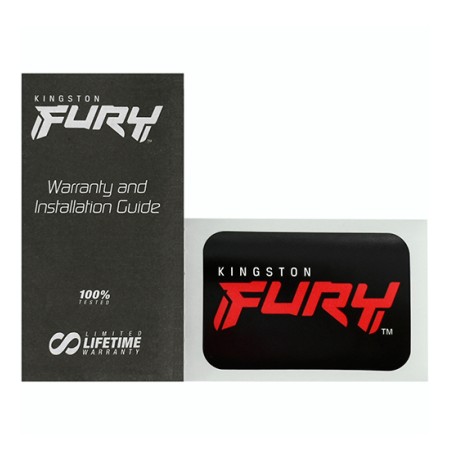 Оперативная память Kingston FURY Beast Black RGB (KF436C17BB2AK2/16) 16 ГБ черный