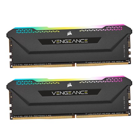 Оперативная память Corsair Vengeance RGB Pro SL (CMH32GX4M2E3200C16) 32 ГБ серый