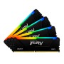 Оперативная память Kingston FURY Beast Black RGB (KF432C16BB2AK4/32) 32 ГБ черный