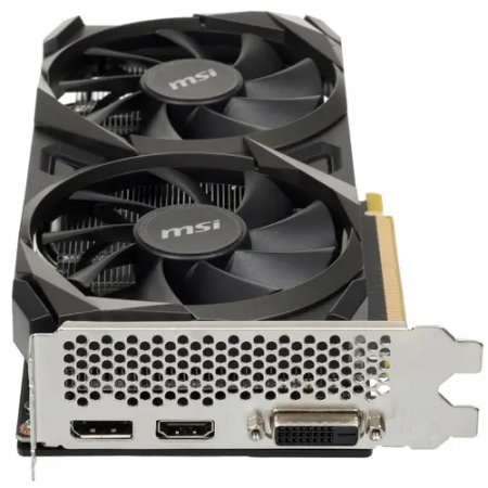 Видеокарта MSI GeForce RTX 3050 VENTUS 2X XS OC (RTX 3050 VENTUS 2X XS 8G OC) черный