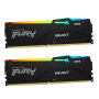 Оперативная память Kingston FURY Beast Black AMD RGB (KF560C36BBEAK2-16) 16 ГБ черный