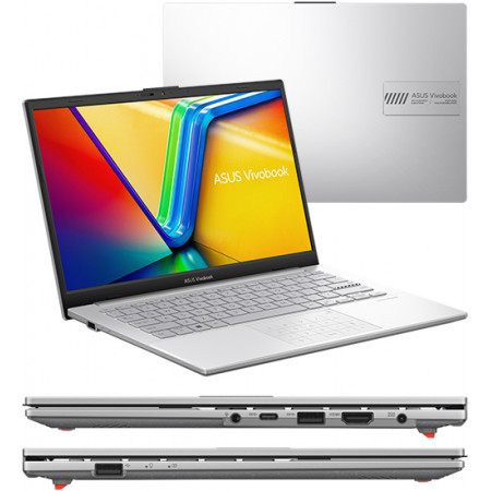 14" Ноутбук ASUS VivoBook Go E1404FA-EB019 (90NB0ZC1-M00660) серый