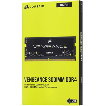 Оперативная память Corsair Vengeance (CMSX32GX4M1A3200C22) 32 ГБ черный