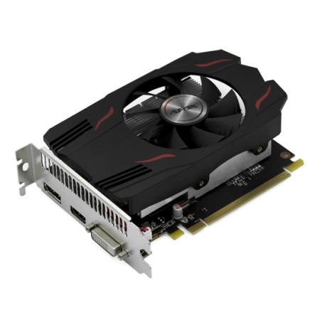 Видеокарта Afox RX 550 (AFRX550-4096D5H4-V4) 4 Гб черный