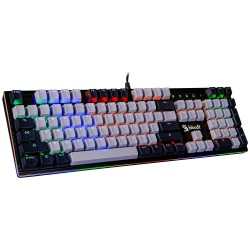 Клавиатура проводная A4Tech Bloody B828N черно-серый