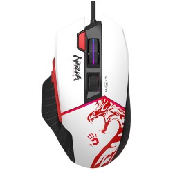 Мышь проводная A4Tech Bloody W95 Max Naraka белый