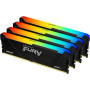 Оперативная память Kingston FURY Beast Black RGB (KF432C16BB2AK4/128) 128 ГБ черный