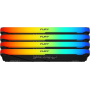 Оперативная память Kingston FURY Beast Black RGB (KF432C16BB2AK4/128) 128 ГБ черный