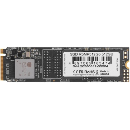 512 ГБ SSD диск AMD Radeon R5 (R5MP512G8) черный