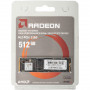 512 ГБ SSD диск AMD Radeon R5 NVMe Series (R5MP512G8) черный