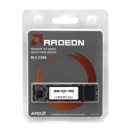 512 ГБ SSD диск AMD Radeon R5 (R5M512G8) черный