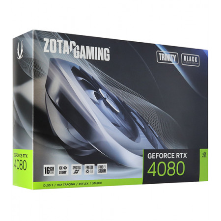 Видеокарта ZOTAC GAMING RTX 4080 Trinity BE (ZT-D40810P-10P) черный