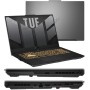 17.3" Ноутбук ASUS TUF Gaming F17 FX707ZC4-HX014 (90NR0GX1-M000K0) черный