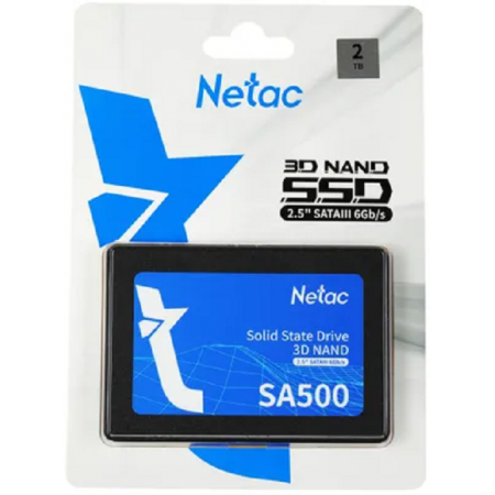 2 ТБ SSD диск Netac SA500 (NT01SA500-2T0-S3X) черный