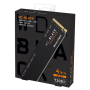4 ТБ SSD диск Western Digital Black SN850X (WDS400T2X0E) черный