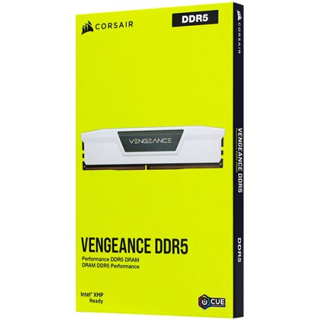 Оперативная память Corsair Vengeance (CMK32GX5M2B5600C40W) 32 ГБ белый