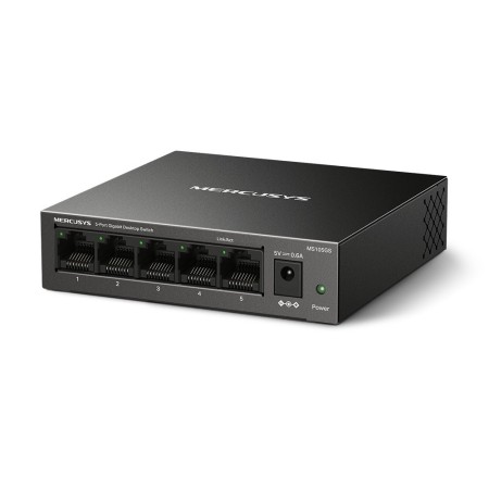 Коммутатор Mercusys MS105GS черный