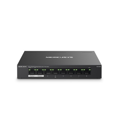 Коммутатор Mercusys MS108GP черный