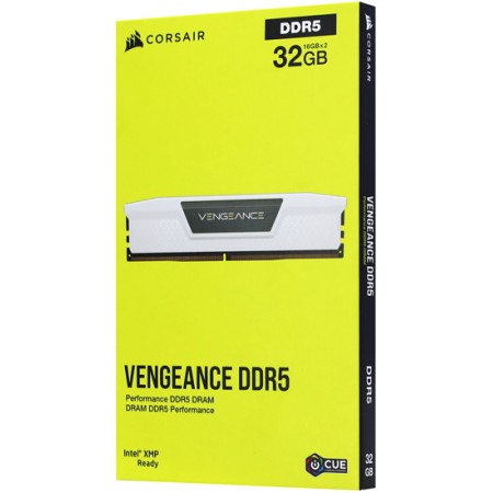 Оперативная память Corsair Vengeance (CMK32GX5M2B5200C40W) 32 ГБ белый