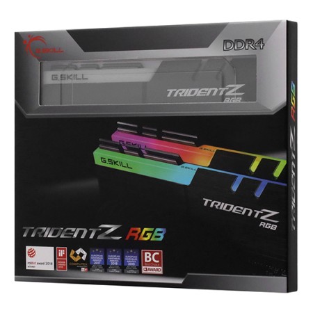 Оперативная память G.Skill Tridenz Z RGB (F4-4000C18D-32GTZR) 32 ГБ черный