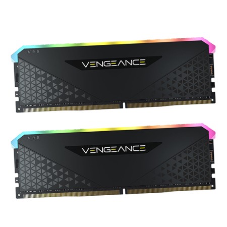 Оперативная память Corsair Vengeance RGB RS (CMG32GX4M2E3200C16) 32 ГБ черный