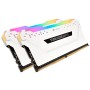 Оперативная память Corsair Vengeance RGB PRO (CMW32GX4M2E3200C16W) 32 ГБ белый