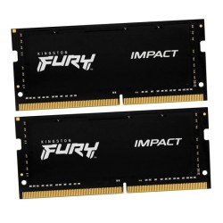 Оперативная память Kingston Fury Impact (KF560S38IBK2-32) 32 ГБ черный