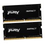 Оперативная память Kingston Fury Impact (KF560S38IBK2-32) 32 ГБ черный