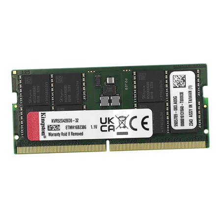 Оперативная память Kingston KVR52S42BD8-32 32 ГБ зеленый