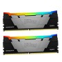 Оперативная память Kingston Fury Renegade RGB (KF436C16RB2AK2/16) 16 ГБ серый