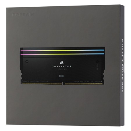 Оперативная память Corsair Dominator Titanium RGB (CMP64GX5M2B6000C30) 64 ГБ черный