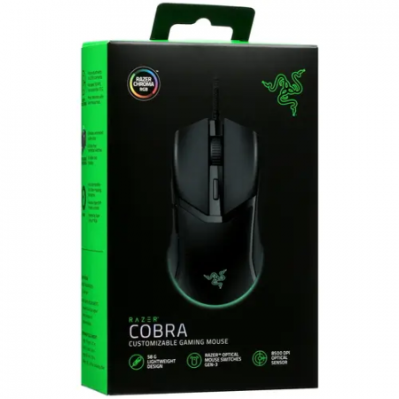 Мышь проводная Razer Cobra (RZ01-04650100-R3M1) черный
