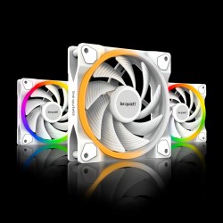 Комплект вентиляторов для корпуса be quiet! Light Wings PWM high-speed 3x120 мм (BL101) белый