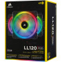 Комплект вентиляторов Corsair LL120 RGB (CO-9050072-WW) 3 шт черный