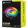 Комплект вентиляторов Corsair iCUE QL120 RGB Triple Fan (CO-9050098-WW) 3 шт черный