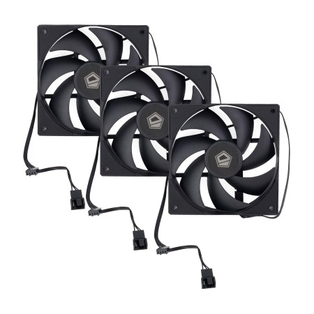 Комплект вентиляторов ID-Cooling AF Series (AF-125-K TRIO) 3 шт черный