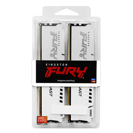 Оперативная память Kingston Fury Beast (KF560C36BWEK2-64) 64 ГБ белый