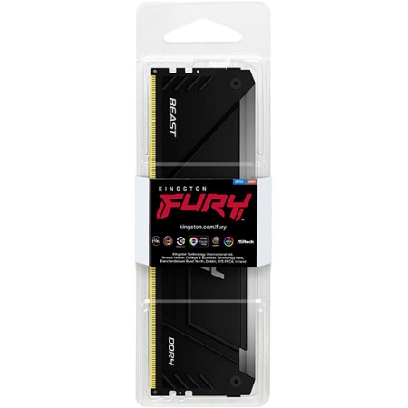 Оперативная память Kingston Fury Beast RGB (KF426C16BB2A/8) 8 ГБ черный